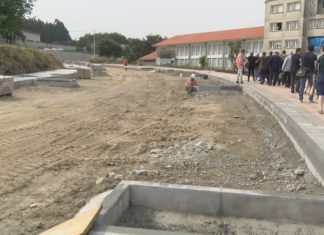 O novo vial entre Campolongo e a avenida de Vigo a través dos terreos da ONCE abrirá ao final do verán