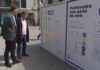 Pontevedra explica o PMUS cunha exposición na praza da Peregrina