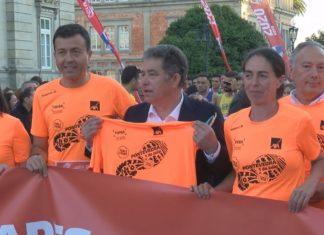 A carreira solidaria ‘Ponle Freno’ volve a Pontevedra para concienciar sobre a seguridade viaria