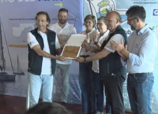 A conselleira do Mar recibe aos participantes da Travesía Náutica Xacobea 2022
