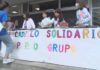 Escolares do CEIP O Grupo intercambian alimentos por libros no IV Mercado Solidario