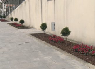 Finaliza a humanización da Avenida de San Campio en Outes