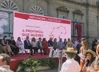 PSOE e BNG celebran sete anos de goberno bipartito na Deputación de Pontevedra
