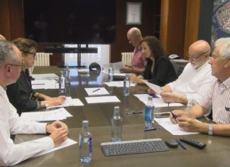 Os concellos que se abastecen do Lérez analizan de xeito conxunto a situación de seca do río