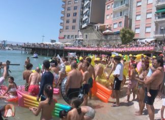 Preto de 300 nadadores participaron no campionato mundial de colchonetas de Sanxenxo Preto de 300 nadadores participaron no campionato mundial de colchonetas de Sanxenxo