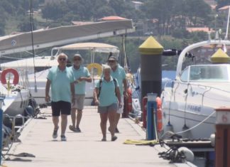 ‘O Camiño a Vela’ recala na Pobra na súa penúltima etapa por mar