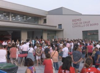 Cabo de Cruz vístese de gala para a inauguración da nova sede do Club de Remo