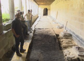 O inicio das escavacións en Santa Clara comeza a botar luz sobre a historia do convento