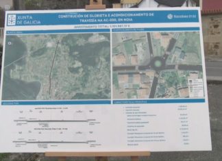Importante esforzo inversor da Xunta na mellora das infraestruturas viarias de Noia