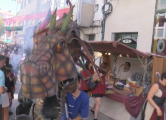 Regreso ó pasado no Son da man da Feira Celta
