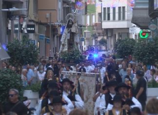 Ribeira despediu onte domingo as súas festas do verán