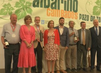 O albariño Davide deixa a medalla de ouro da Cata-Concurso do Albariño no Salnés