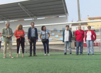 A deputación inviste máis de 40 mil euros na reforma da cuberta do campo municipal de Vilaxoán