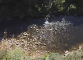 O caudal do Lérez mantén a prealerta ao baixar a niveis anteriores ás chuvias da semana pasada