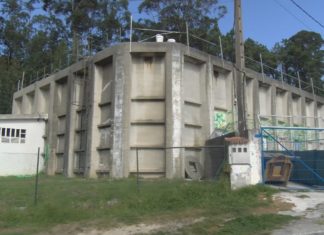 Cambados inviste máis de 100 mil euros na refoma do depósito de auga municipal Cambados inviste máis de 100 mil euros na refoma do depósito de auga municipal