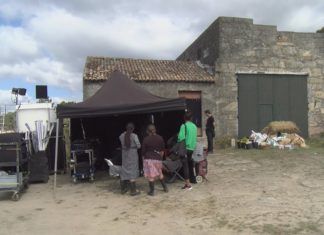 Vilanova e A Illa son uns dos escenarios da rodaxe do Corno do Centeo da directora Jaione Camborda Vilanova e A Illa son unhas das localizacións da rodaxe O Corno do Centeo da directora Jaione Camborda
