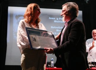 Emotiva homenaxe ós fotógrafos muradáns Juan e Perpetua Malvárez