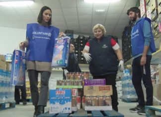 A xornalista Alba Lago, madriña da Gran Recollida 2022 do Banco de Alimentos