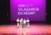 O alumnado de Vilagarcía reivindica unha sociedade libre de violencia de xénero