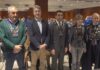 Luis López, Nava Castro e Xabier Fortes, novos confrades do Centolo Larpeiro do Grove