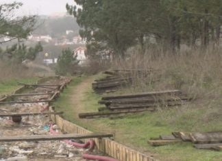 O concello de Ribeira renova a pasarela de madeira do paseo de Coroso