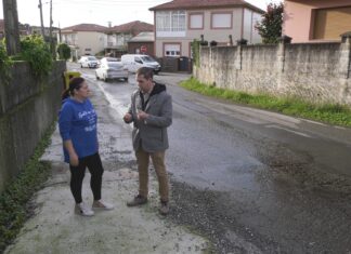 Veciños Independentes da Pobra urxe o arranxo da estrada de Tarrío a Rego