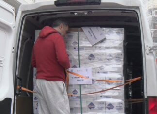 Orfos ucraínos recibirán 30.000 latas de conserva procedentes de Sanxenxo