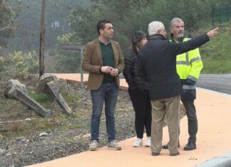 A Xunta inviste máis de 700 mil euros na creación dunha senda peonil na PO 548 en Valga