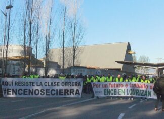 Os traballadores de ENCE agardan ‘con esperanza’ o pronunciamento do Tribunal Supremo