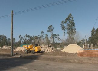 As obras para mellorar a seguridade viaria na contorna do colexio de Xeve estarán rematadas en verán do 2024