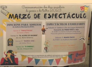Ribeira programa unha ampla oferta cultural para o mes de marzo