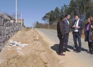 A Deputación da Coruña executa a tan ansiada mellora da estrada de Cespón a Vidres