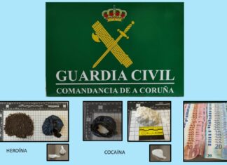 Detidos dous boirenses por tráfico de drogas no marco da operación ‘Cigarreira’