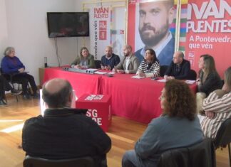 O PSdeG afronta o 28M en Pontevedra ‘ben posicionado’ e convencido de poder ‘competir con BNG e PP’