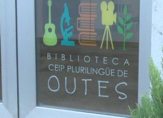 A nova biblioteca do CEIP Plurilingüe de Outes é xa unha realidade