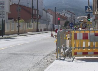 A mellora da travesía de Noia implicará a canalización soterrada de tódalas redes