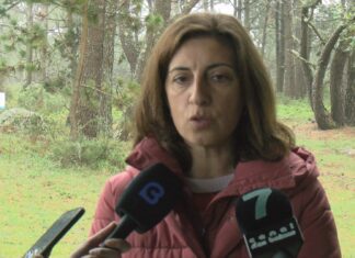 Ángeles Vázquez: ‘Non permitiremos que se poña en risco o futuro da Ría’