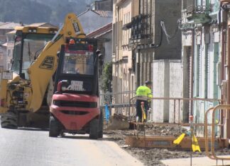 A mellora da travesía de Noia concluirá a finais de xuño