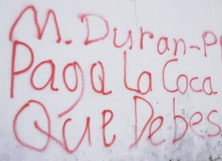 Condena unánime da Pobra ás pintadas en contra do candidato do PP