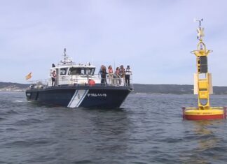 A Xunta renova a boia do Observatorio Costeiro de Galicia situada na costa ribeirense