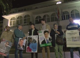 A boa sintonía entre candidatos marca o arranque da campaña no Barbanza