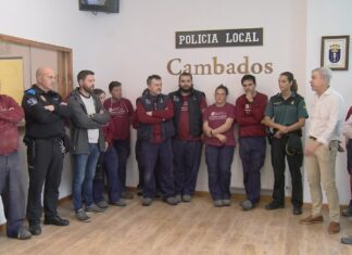 O obradoiro de emprego de Cambados reforma a planta baixa da Merced que será a sede da Policía local O obradoiro de emprego de Cambados reforma a planta baixa da Merced que será a sede da Policía local