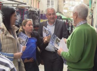 O PP de Caldas sae á rúa para mostrar o seu programa: ‘saneamento nas parroquias e centro de saúde’ O PP de Caldas sae á rúa para mostrar o seu programa: 'saneamento nas parroquias e centro de saúde'
