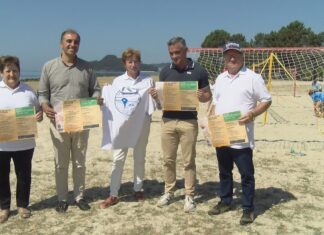 Os xogos de verán chegan á praia de Lourido de Poio para que a veciñanza de todas as idades goce do areal practicando deporte Os xogos de verán chegan á praia de Lourido de Poio para que a veciñanza de todas as idades goce do areal practicando deporte