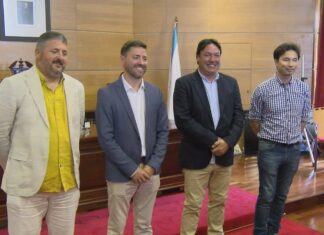 As formacións do cuadripartito de Cambados achegan posturas para pechar a organización do goberno As formacións do cuadripartito de Cambados achegan posturas para pechar a organización do goberno