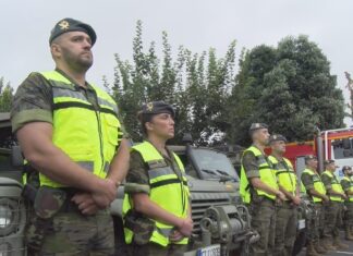 Trinta patrullas, 40 vehículos e 130 militares despréganse nos montes galegos na Operación Centinela