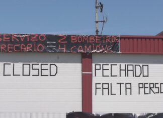 O parque de bombeiros de Ribeira volve a pechar durante 24 horas
