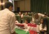 O alcalde de Ribeira recibe no Concello ós nenos saharuís que pasan o verán con familias de acollida