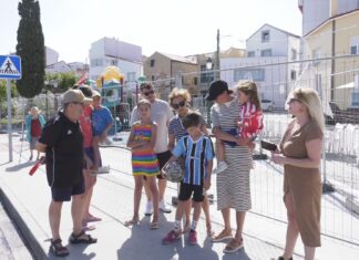 Malestar en Palmeira pola tardanza das obras de ampliación do parque infantil de Arrochela