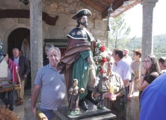 Lousame celebra estes días as festas do San Roquiño de Tállara